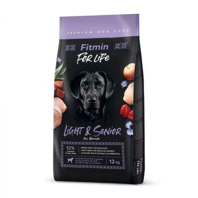 Фото Fitmin dog For Life Light & Senior (для малорухливих та собак старшого віку), 12 кг &mdash; купити в інтернет-магазині Зообаза. Дропшпінг. Товари для домашних тварин