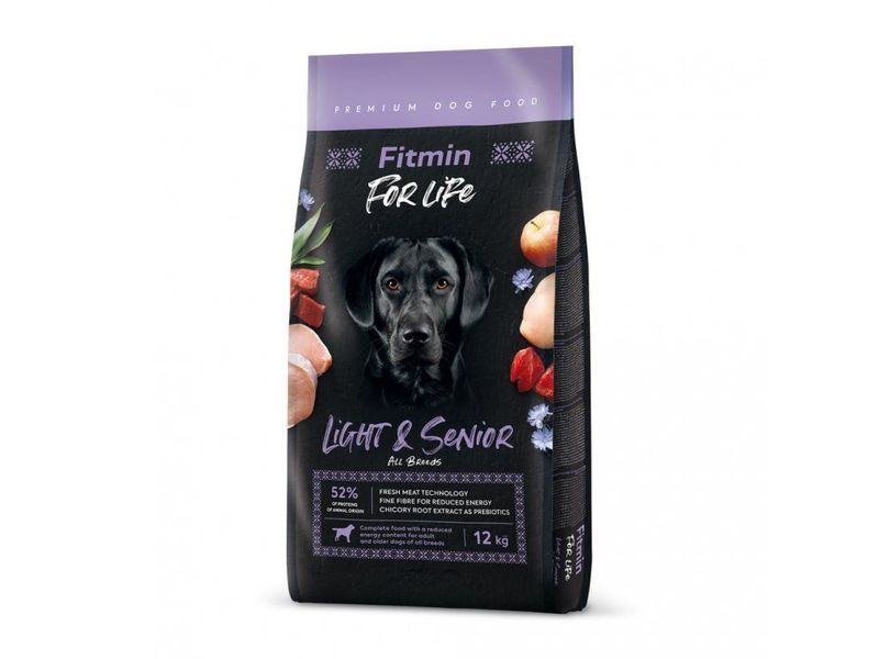 Фото Fitmin dog For Life Light & Senior (для малорухливих та собак старшого віку), 12 кг &mdash; купить в интернет-магазине ЗооБаза