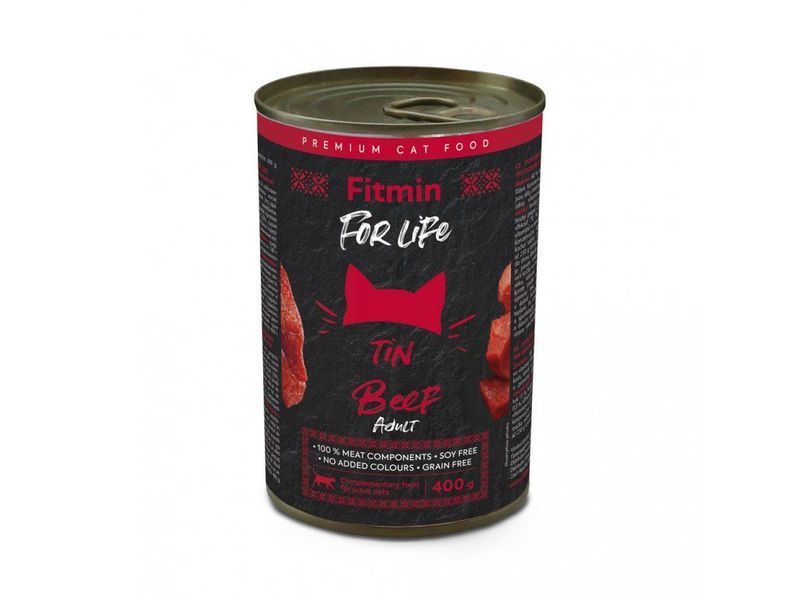 Фото FFL cat tin Beef 400г &mdash; купити в інтернет-магазині ЗооБаза