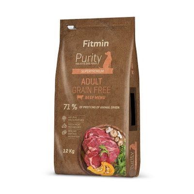 Фото Fitmin dog Purity GF Adult & Junior Fish Menu, 12 кг &mdash; купити в інтернет-магазині Зообаза. Дропшпінг. Товари для домашних тварин