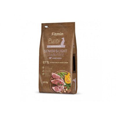 Фото Fitmin dog Purity Rice Senior & Light Venison & Lamb, 2 кг &mdash; купити в інтернет-магазині Зообаза. Дропшпінг. Товари для домашних тварин