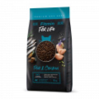 Фото Fitmin cat For Life Adult Fish & Chicken (для дорослих котів з куркою та рибою), 1,8 кг &mdash; купити в інтернет-магазині Зообаза. Дропшпінг. Товари для домашних тварин